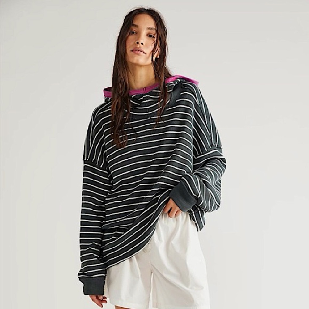 Free People x We the Free “Radical Thermal Hoodie” Waffle Knit Medium
